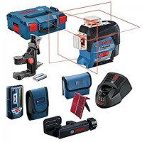 BOSCH GLL 3-80 C kryžminių linijų lazeris 1x2 Ah L-Boxx